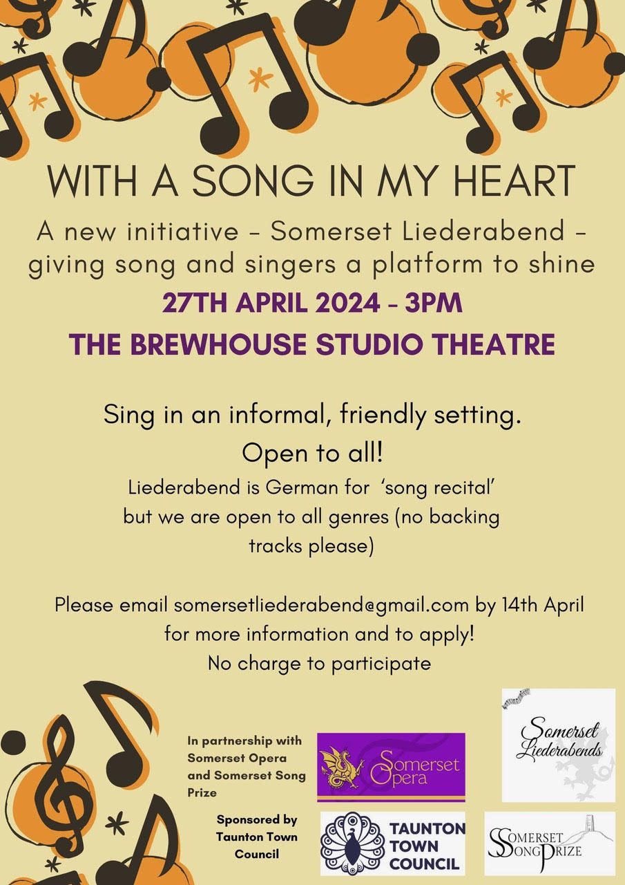 With a Song in my Heart, 27th April 2024, 3pm, The Brewhouse Studio Theatre